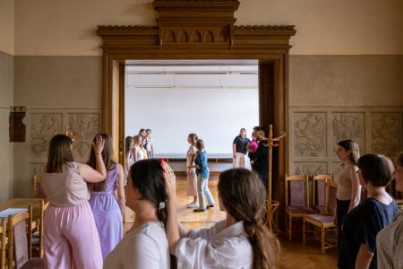 Warsztaty teatralne; fot. Robert Wolak